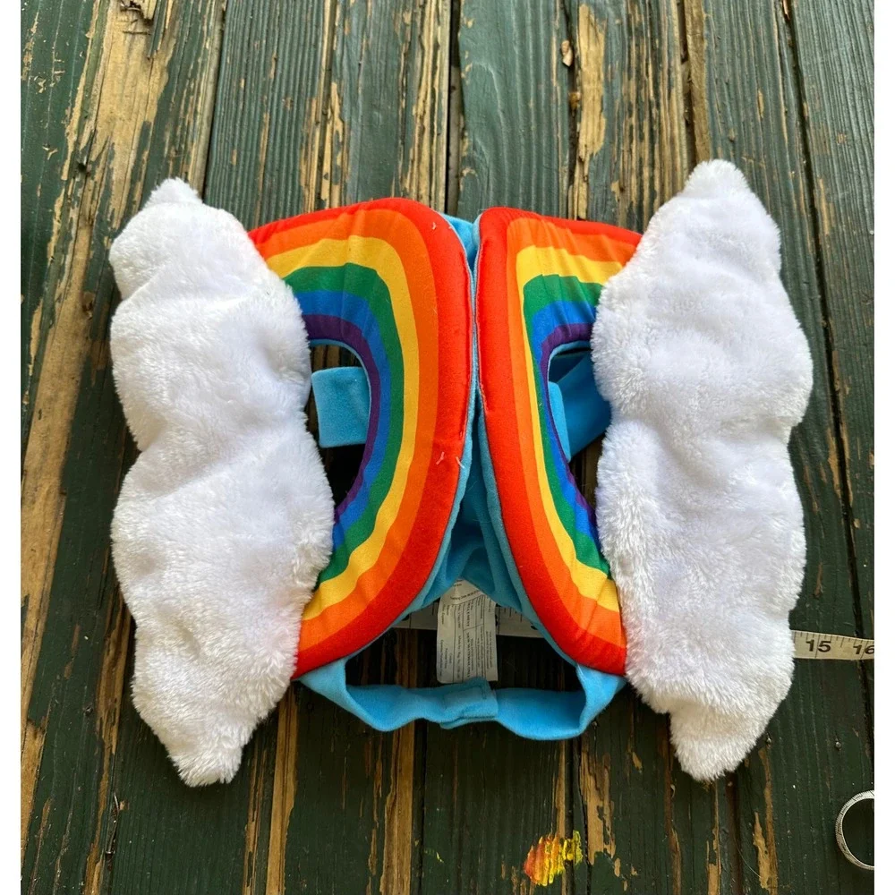 Michaels Rainbow Cloud Plush Pet Costume Accessory Blue Strap Size‎ Small A147